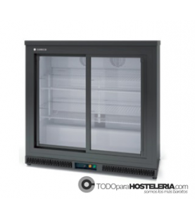 Expositor refrigerado Horizontal  2 Puerta Cristal Corredera